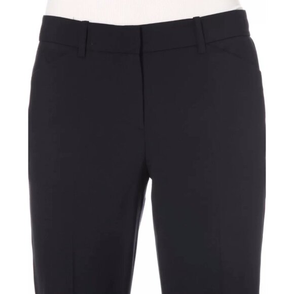 Theory | Max straight-leg stretch-wool trousers In Black - Picture 3 of 11